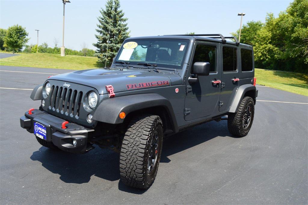 used 2017 Jeep Wrangler Unlimited car, priced at $22,905
