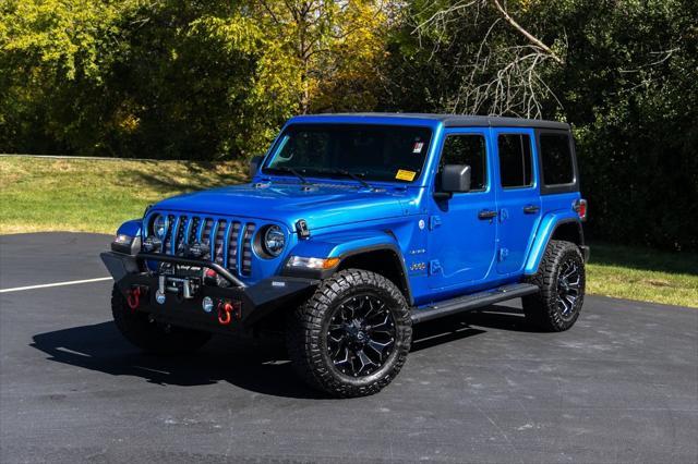 used 2021 Jeep Wrangler Unlimited car, priced at $31,969