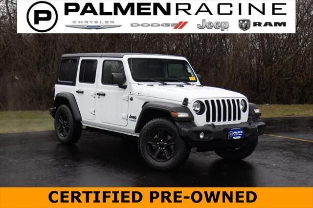 used 2021 Jeep Wrangler Unlimited car, priced at $29,985