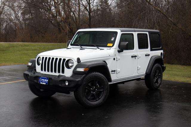 used 2021 Jeep Wrangler Unlimited car, priced at $29,985