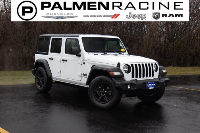 used 2021 Jeep Wrangler Unlimited car, priced at $30,469