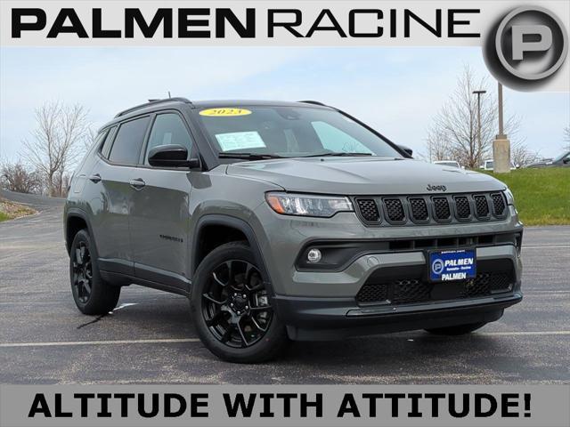 used 2023 Jeep Compass car, priced at $32,917