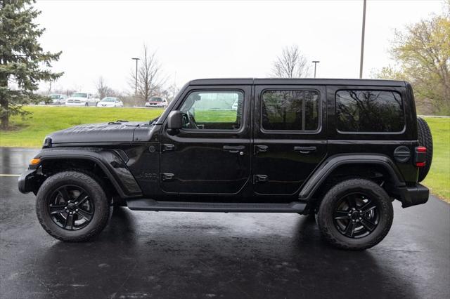 used 2021 Jeep Wrangler Unlimited car, priced at $37,996