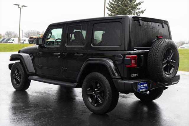 used 2021 Jeep Wrangler Unlimited car, priced at $37,996