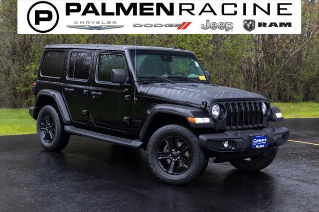 used 2021 Jeep Wrangler Unlimited car, priced at $37,996