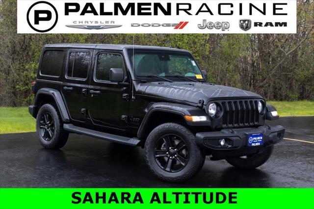 used 2021 Jeep Wrangler Unlimited car, priced at $37,489