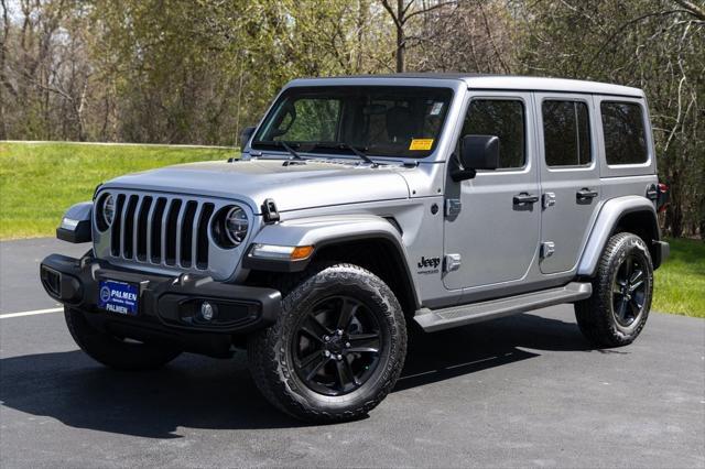 used 2021 Jeep Wrangler Unlimited car, priced at $38,700
