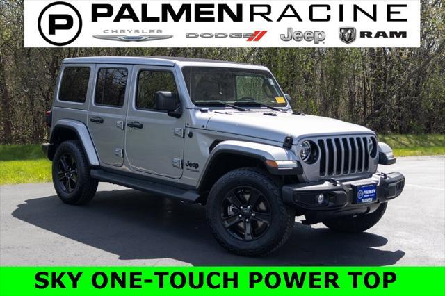 used 2021 Jeep Wrangler Unlimited car, priced at $38,700