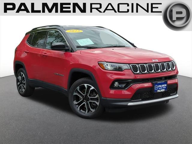 used 2023 Jeep Compass car, priced at $27,935