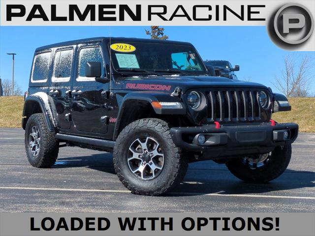 used 2023 Jeep Wrangler car, priced at $48,721
