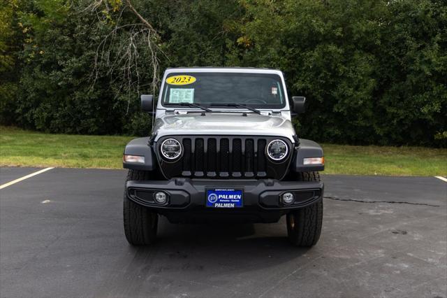 used 2023 Jeep Wrangler car, priced at $31,469