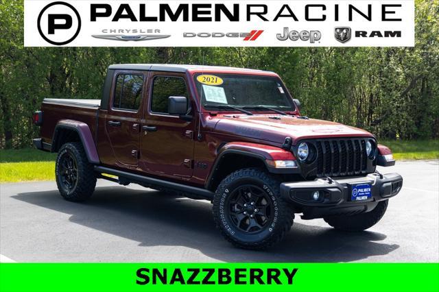 used 2021 Jeep Gladiator car, priced at $31,700