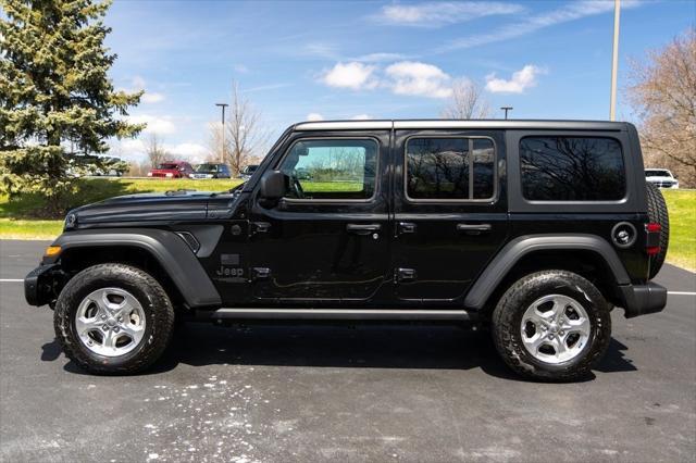 used 2021 Jeep Wrangler Unlimited car, priced at $27,717