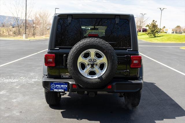 used 2021 Jeep Wrangler Unlimited car, priced at $27,717