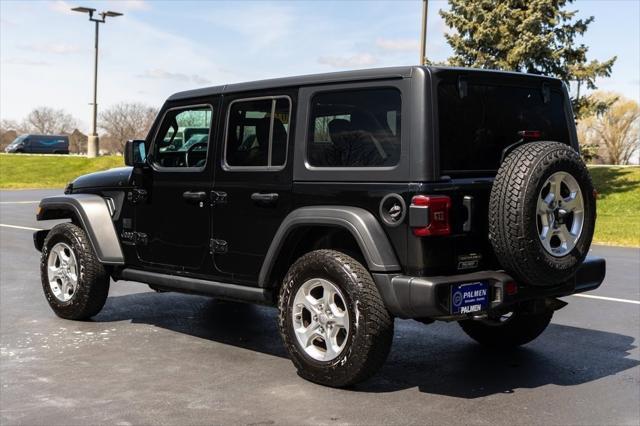 used 2021 Jeep Wrangler Unlimited car, priced at $27,717