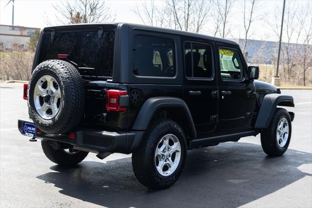 used 2021 Jeep Wrangler Unlimited car, priced at $27,717