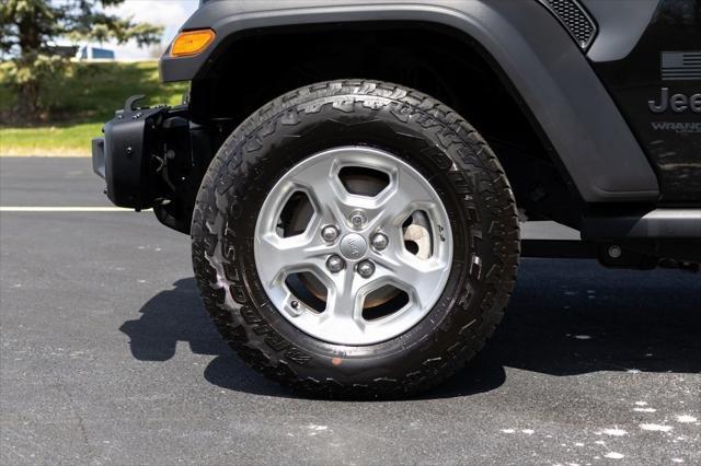 used 2021 Jeep Wrangler Unlimited car, priced at $27,717
