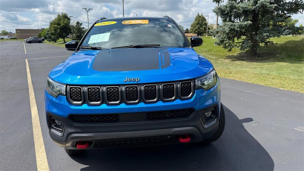 used 2024 Jeep Compass car, priced at $28,499