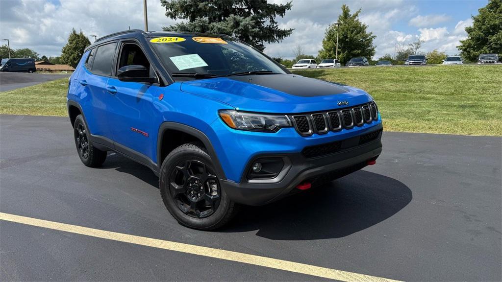 used 2024 Jeep Compass car, priced at $28,499