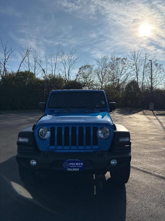 used 2021 Jeep Wrangler Unlimited car, priced at $31,999