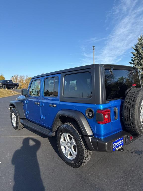 used 2021 Jeep Wrangler Unlimited car, priced at $31,999