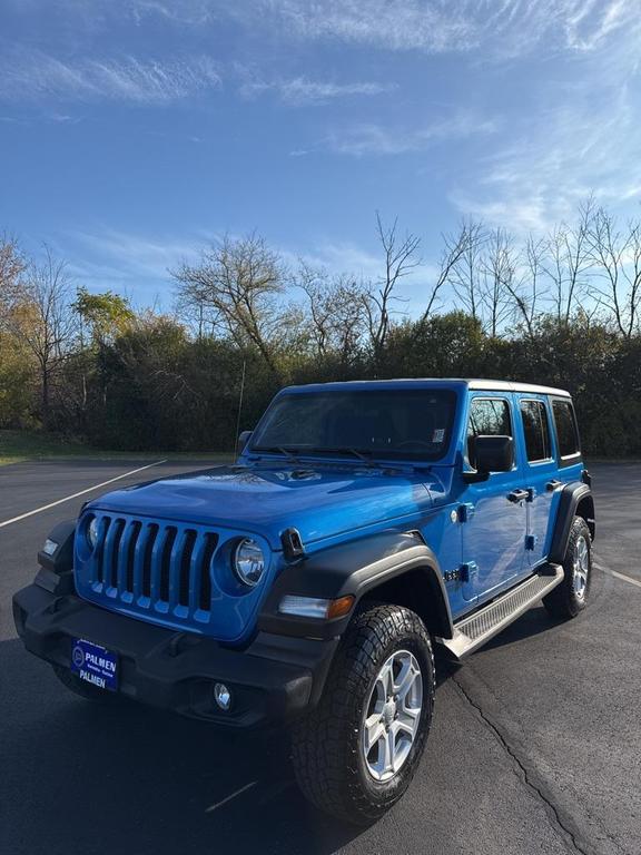 used 2021 Jeep Wrangler Unlimited car, priced at $31,999