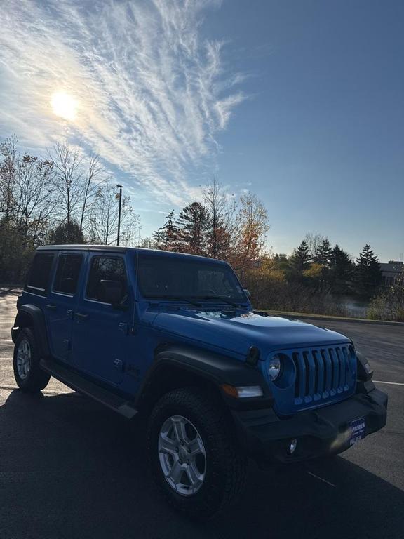 used 2021 Jeep Wrangler Unlimited car, priced at $31,999