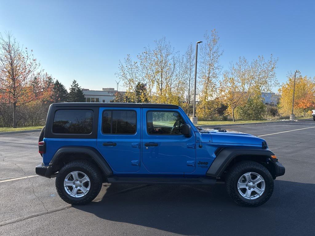 used 2021 Jeep Wrangler Unlimited car, priced at $31,999