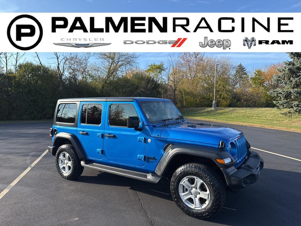 used 2021 Jeep Wrangler Unlimited car, priced at $31,999