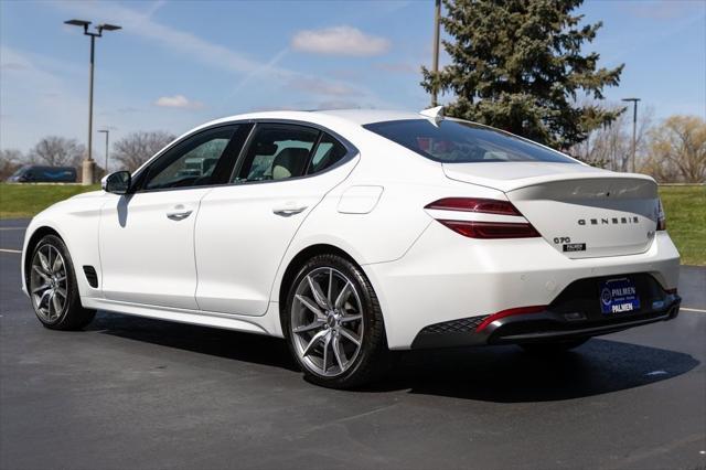 used 2022 Genesis G70 car, priced at $27,703