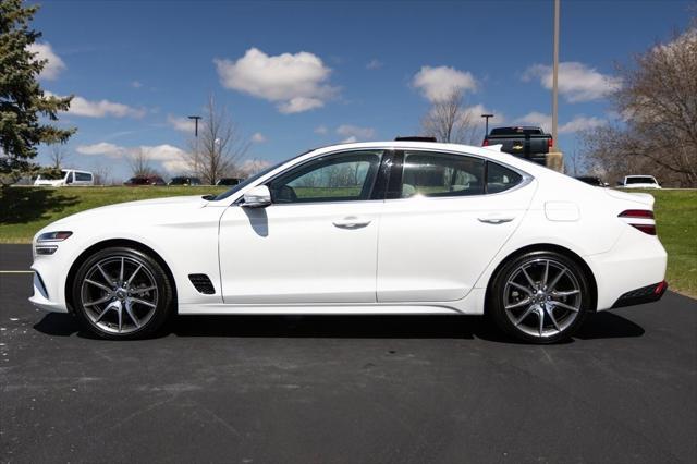 used 2022 Genesis G70 car, priced at $27,703