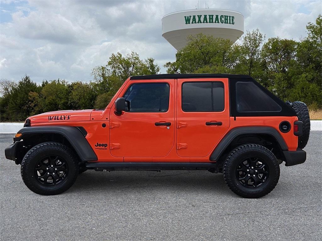 used 2020 Jeep Wrangler Unlimited car, priced at $22,208