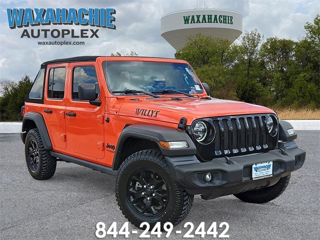 used 2020 Jeep Wrangler Unlimited car, priced at $22,208