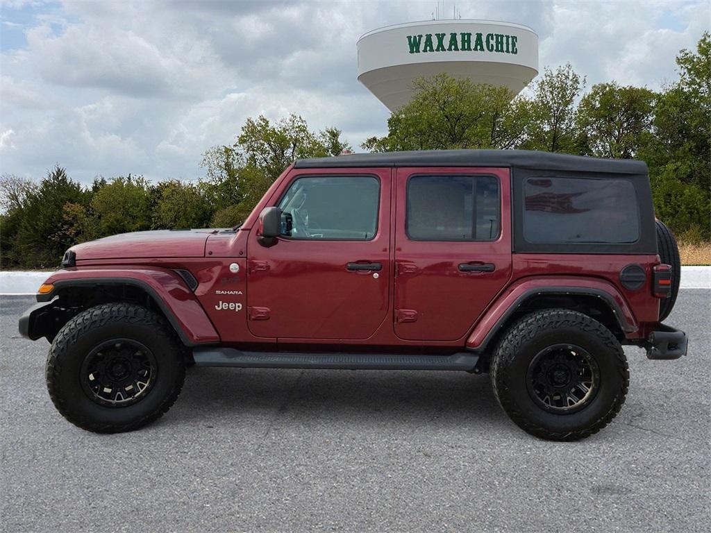 used 2021 Jeep Wrangler Unlimited car, priced at $29,887