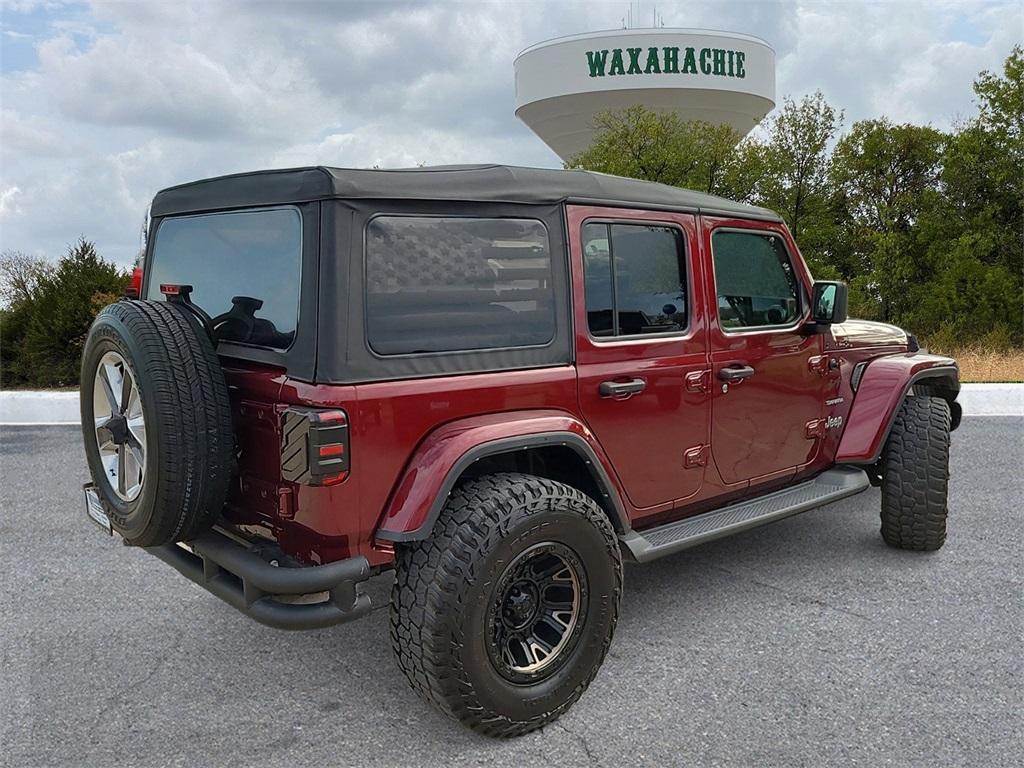 used 2021 Jeep Wrangler Unlimited car, priced at $29,887