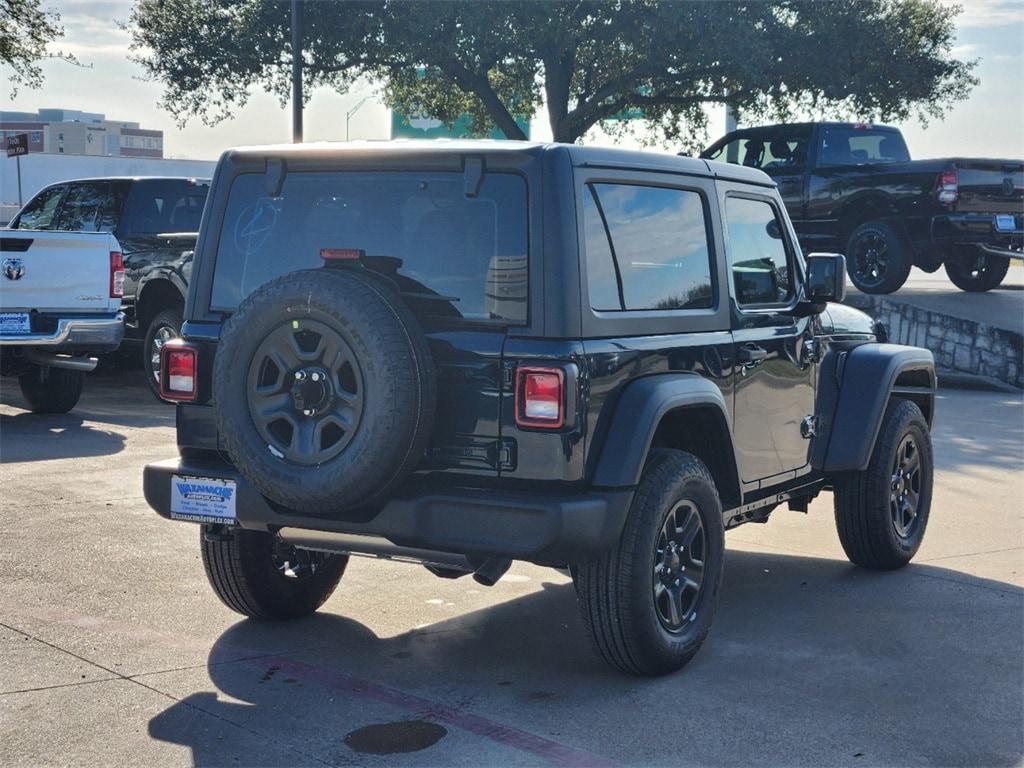 new 2025 Jeep Wrangler car, priced at $34,500