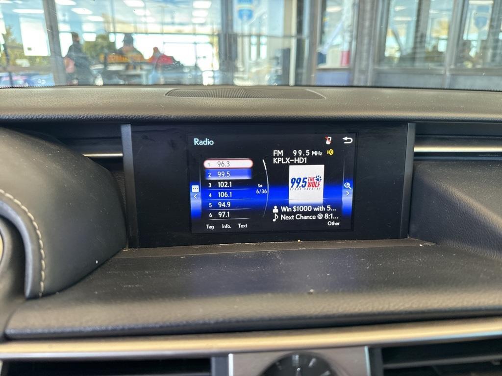 used 2016 Lexus IS 200t car, priced at $17,087