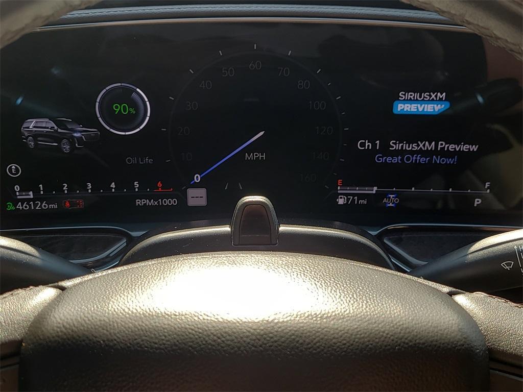 used 2023 Cadillac Escalade car, priced at $67,765