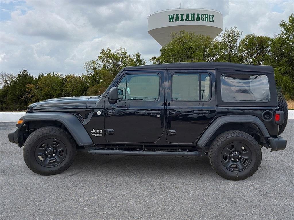 used 2020 Jeep Wrangler Unlimited car, priced at $19,309