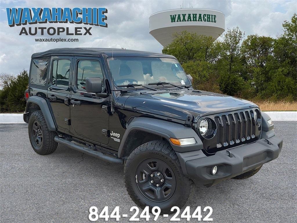 used 2020 Jeep Wrangler Unlimited car, priced at $19,309