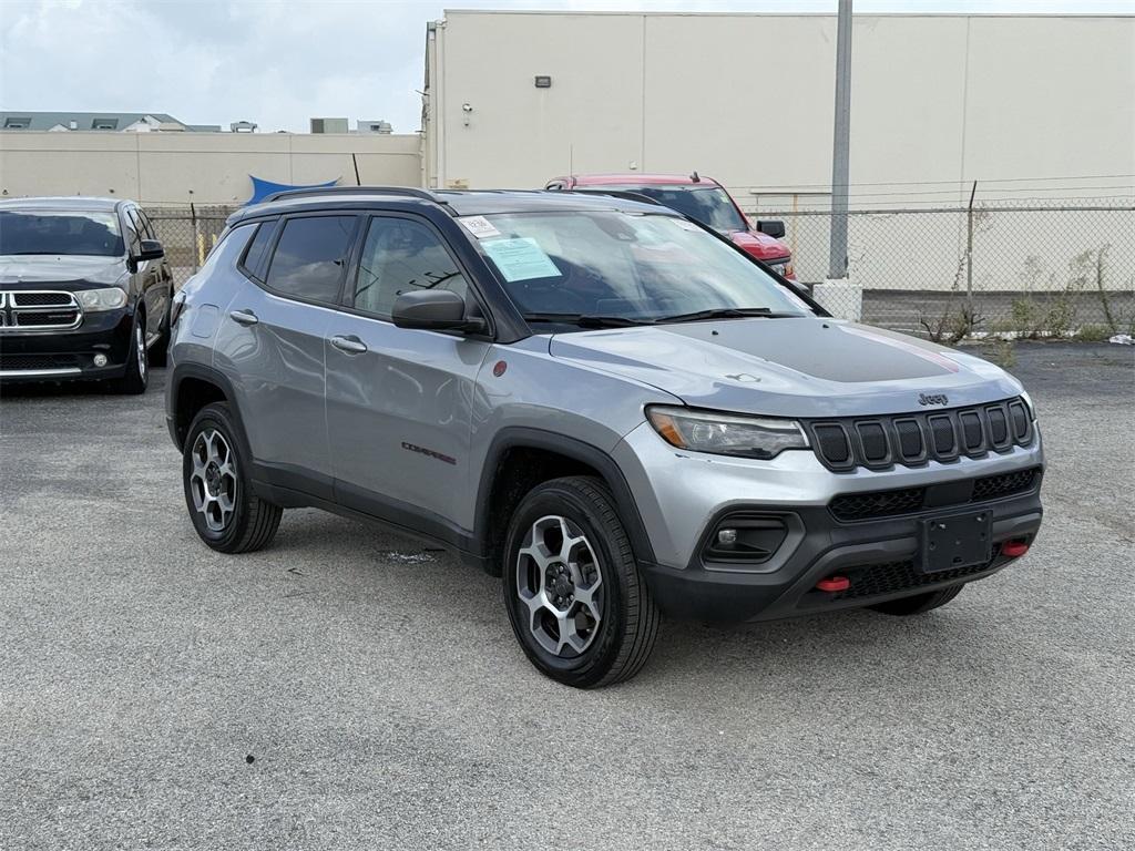 used 2022 Jeep Compass car, priced at $21,499
