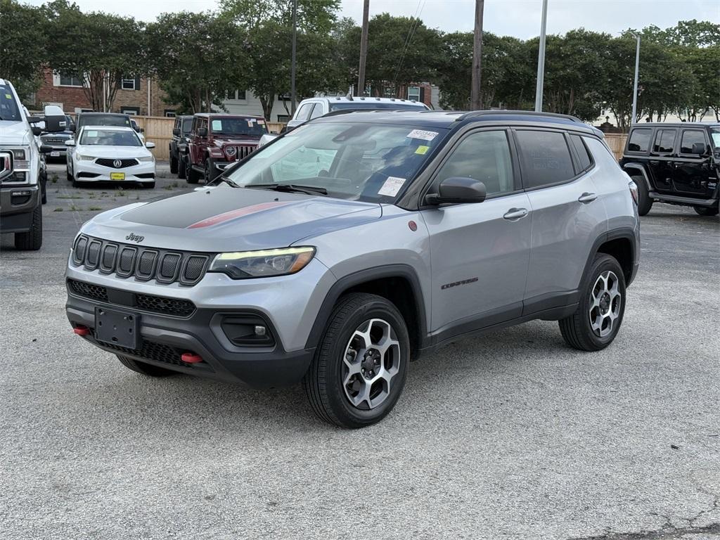 used 2022 Jeep Compass car, priced at $21,499
