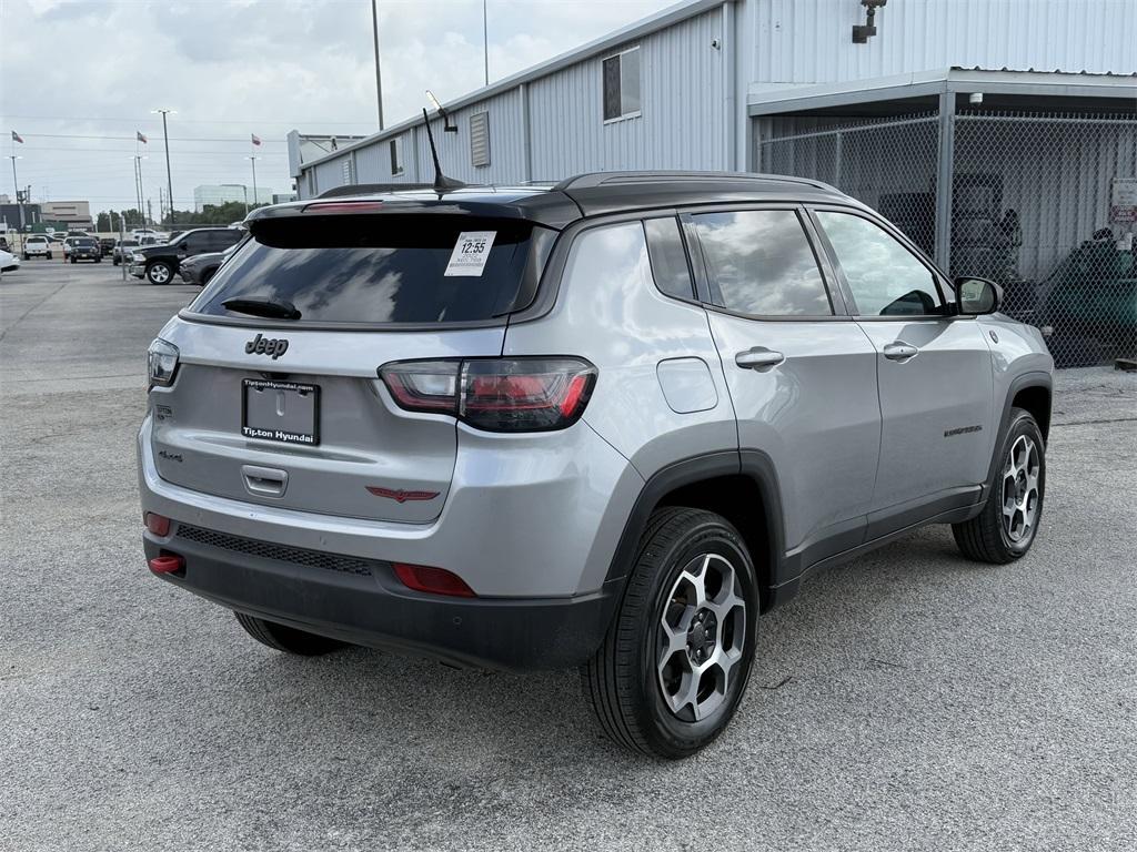 used 2022 Jeep Compass car, priced at $21,499