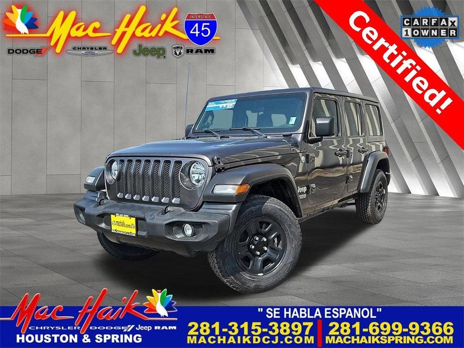 used 2020 Jeep Wrangler Unlimited car, priced at $28,999