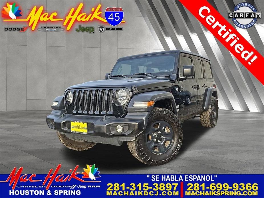 used 2018 Jeep Wrangler Unlimited car, priced at $25,999