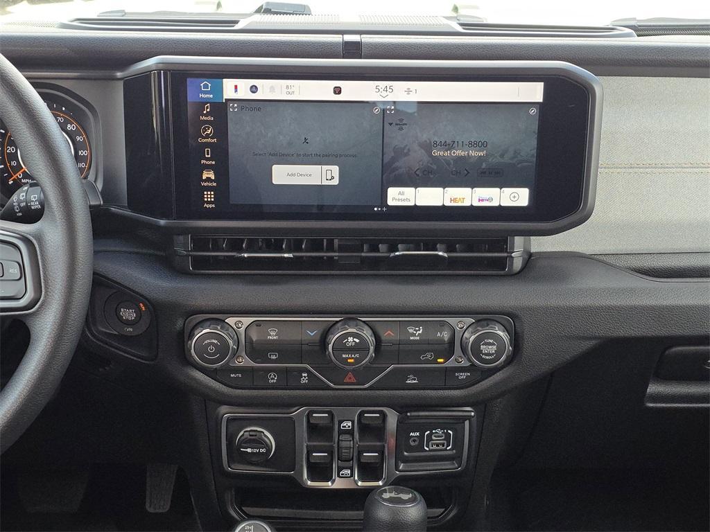 new 2026 Jeep Wrangler car, priced at $39,455