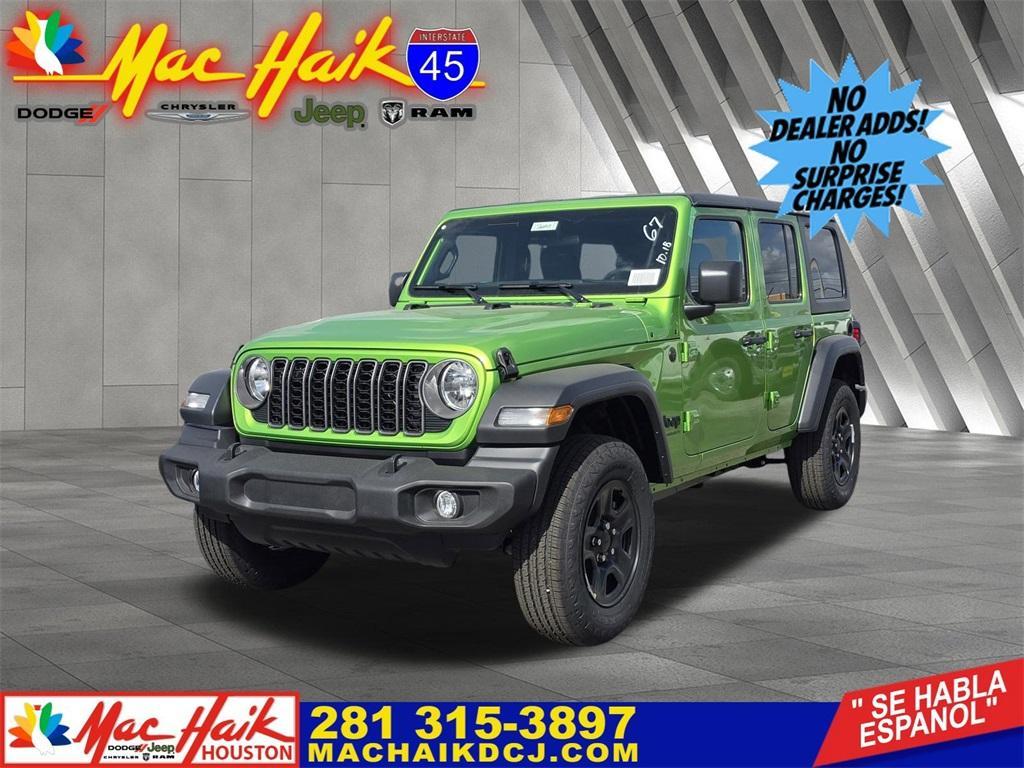 new 2026 Jeep Wrangler car, priced at $39,455