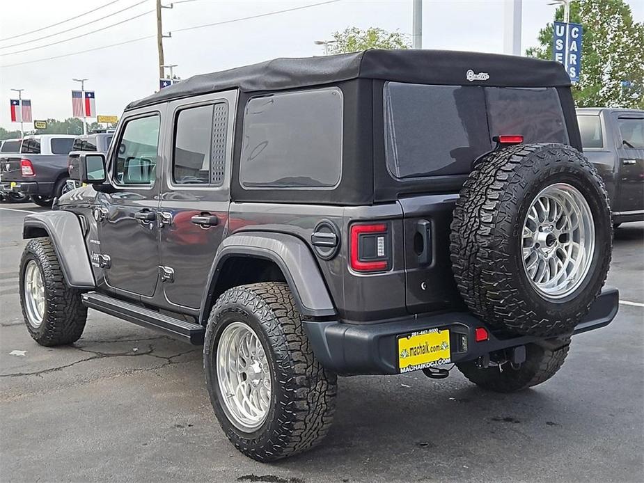 used 2018 Jeep Wrangler Unlimited car, priced at $36,791