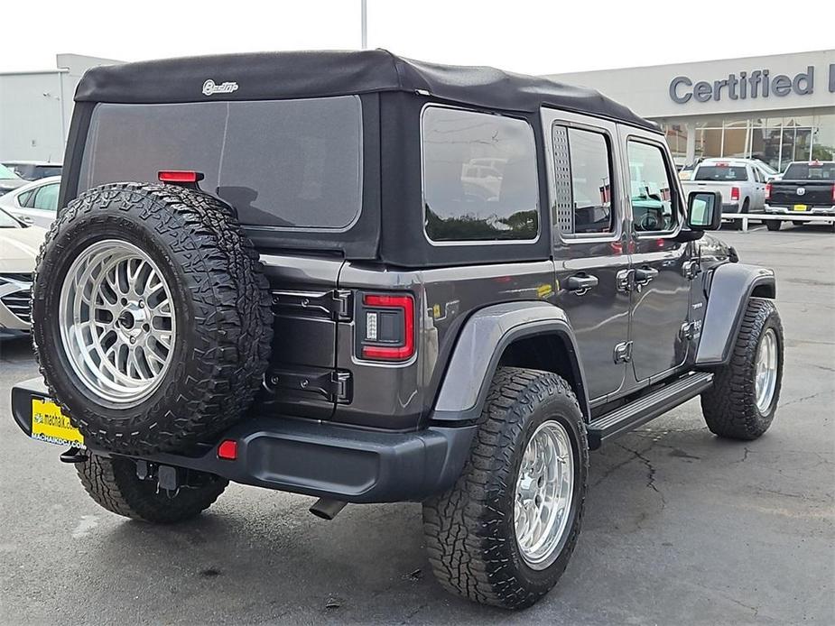 used 2018 Jeep Wrangler Unlimited car, priced at $36,791