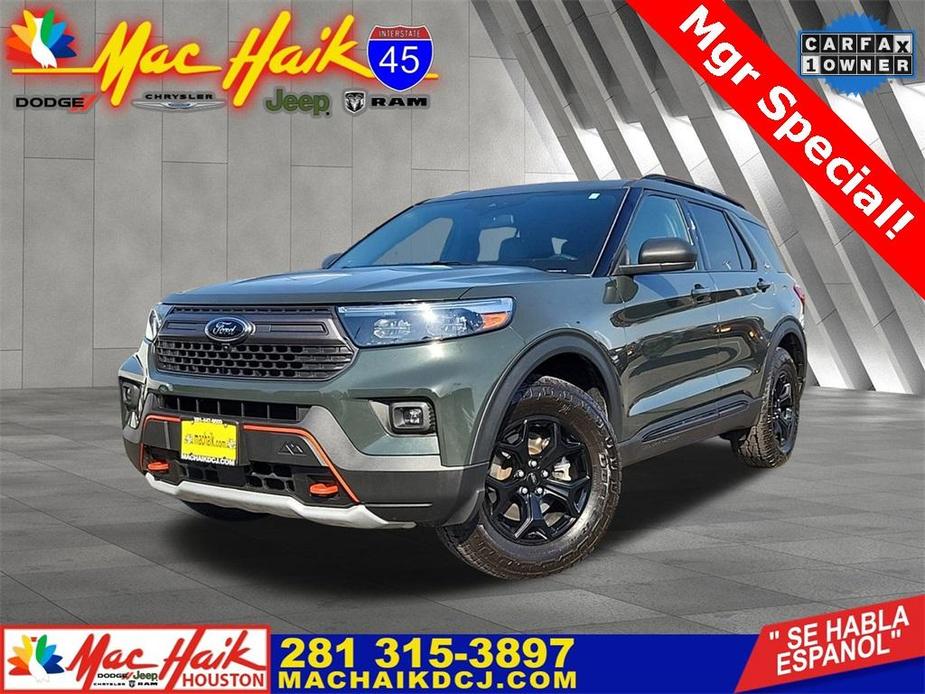 used 2022 Ford Explorer car, priced at $30,599